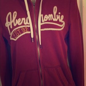 Abercrombie & Fitch Zip up Hoodie size M. ECU